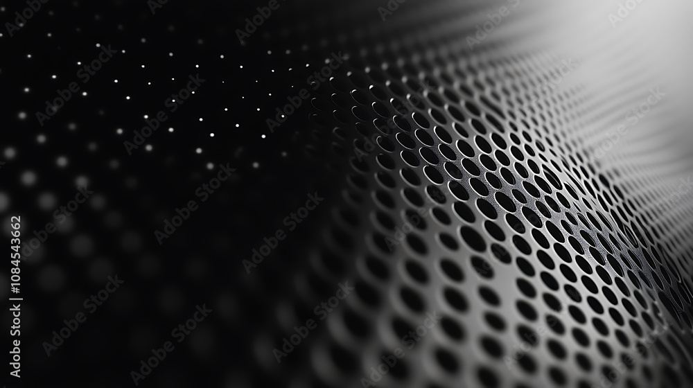 Leinwandbilder an abstract halftone background, showcasing a classic dot pattern that creates a sense of depth and 