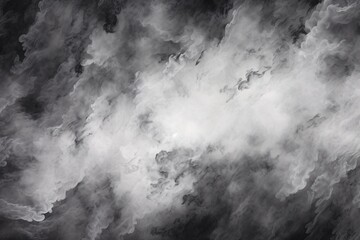 Black and White Watercolor Texture Background, Black Watercolor Texture, Watercolor Border, Black and White Texture Background, AI Generative