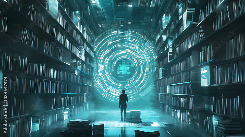 Poster computers become gateways to vast online libraries, offering a plethora of books in a single, access