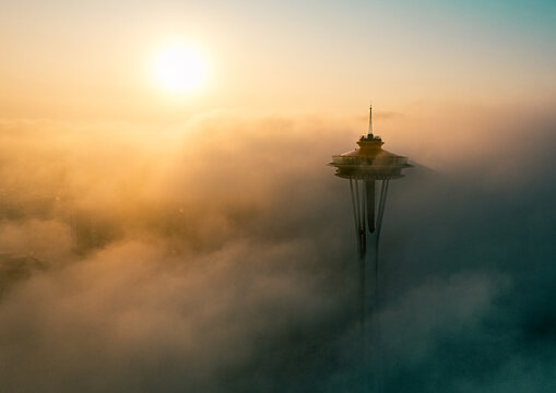 Cloudy day in Seattle