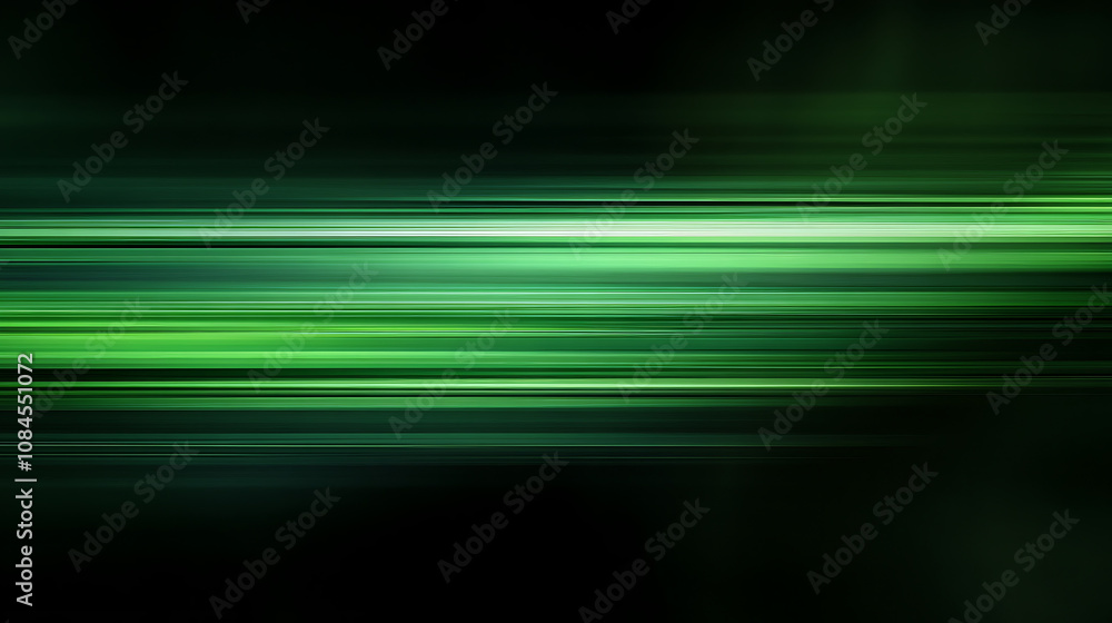 Poster a simple, dark, and blurry green abstract background with a gradient blur effect, ideal for studio l