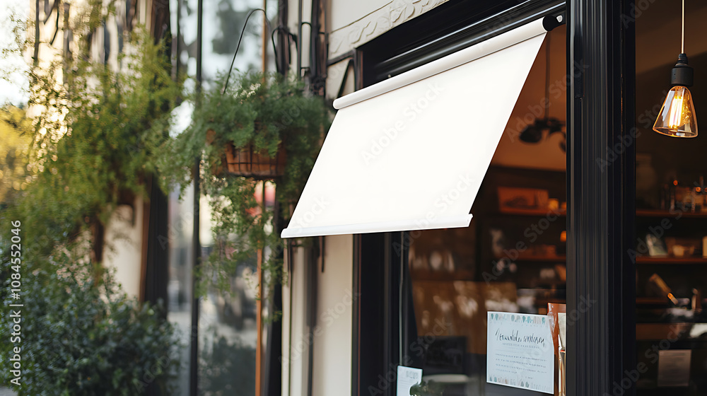 Poster Yet another store sign template awaits branding, presenting a clear canvas for a diverse range of businesses