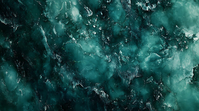 An abstract dark green grunge background offers a textured, edgy background for various designs