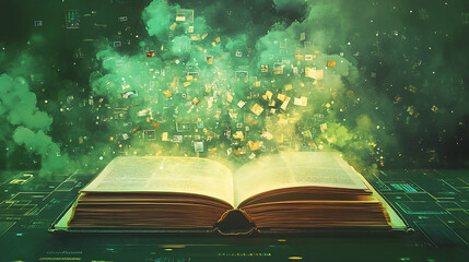 Book titled Digital Detox as a symbol of choosing traditional reading over digital consumption for mental health and relaxation