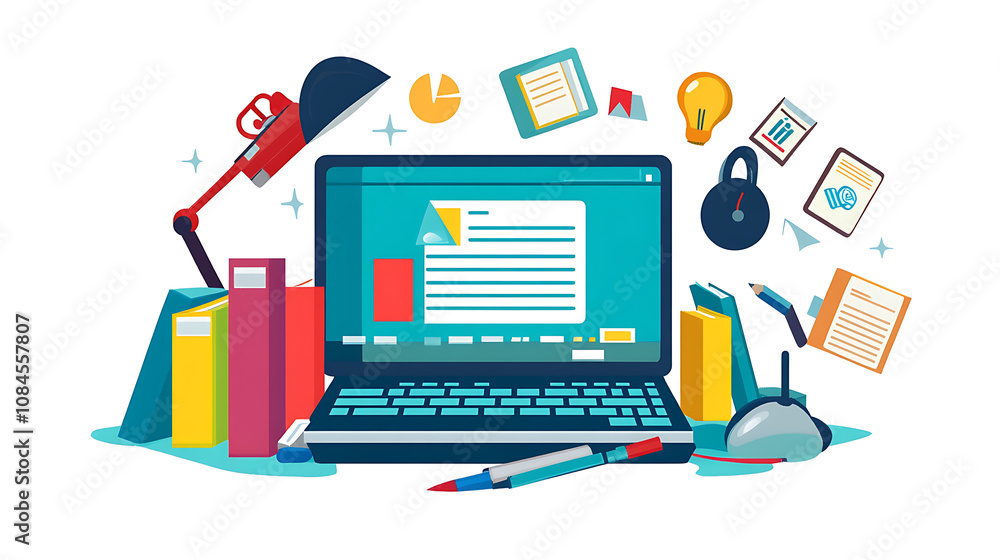 Poster the integration of it communication with e-learning creates a foundational knowledge base accessible