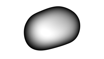 Overlay transparent gradient background. Abstract spot on Transparent png overlay background © kastanka