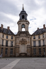 Naklejka premium The belfry of the city hall of Rennes (Rennes, Ille-et-Vilaine, Bretagne, France)