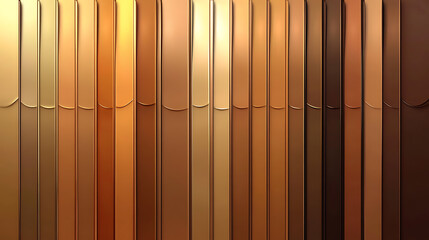 A set of smooth golden premium gradient swatches provides a palette for gold, platinum, bronze, copper, rose gold, aluminum, and other metals, enhancing luxurious design projects