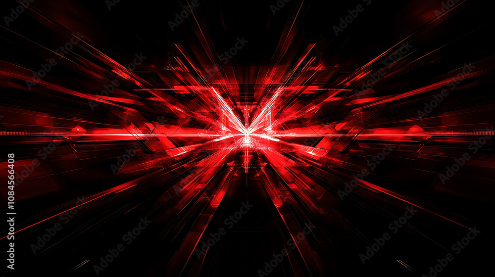 Poster An abstract gaming background designed with a modern luxury ray style, suitable for dynamic and energetic game-related themes