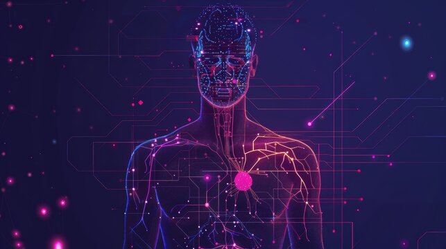 Human Silhouette with Heart Highlighted: Tips for Managing Arrhythmias through Lifestyle Changes