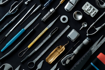 medical themed backgrounds like medical symbols equipment 

