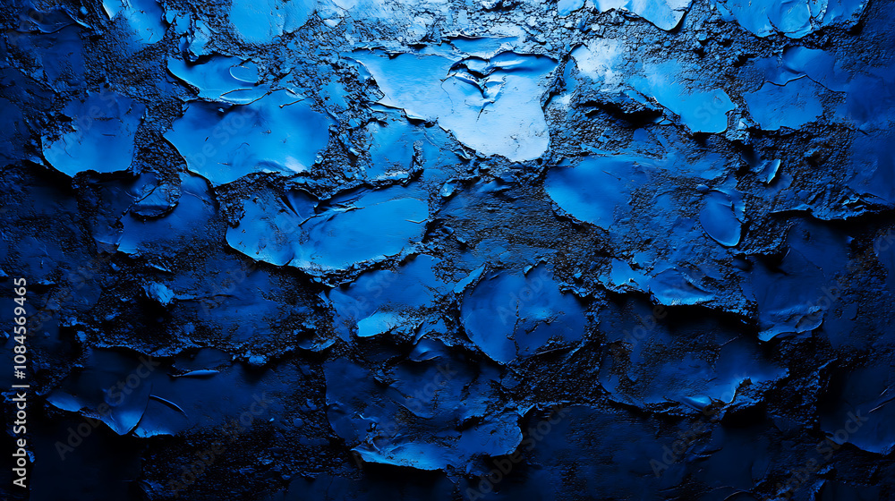 Poster old wall pattern texture cement blue dark abstract blue color design are light with black gradient b