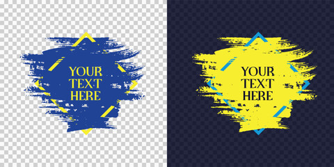Creative Grunge Background with Customizable Text Space