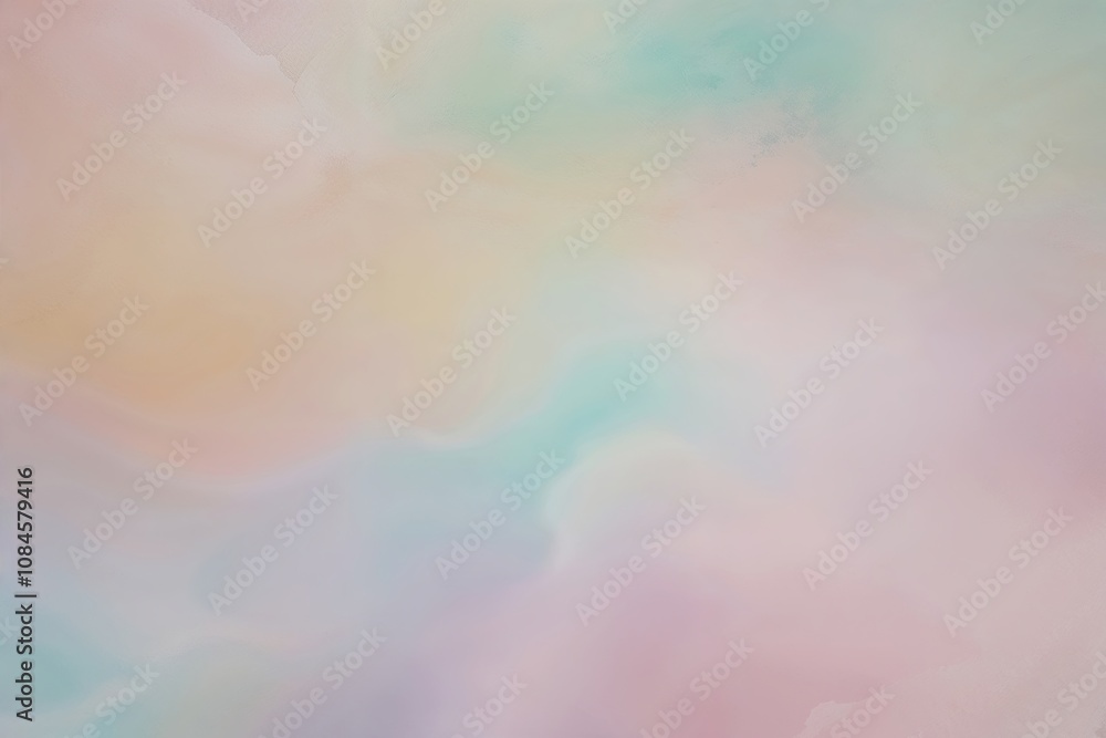 Poster soft pastel haze background with dreamy color blend and ethereal texture effects