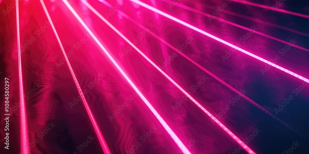 Poster a close-up shot of a red and purple light, perfect for adding color to your design or illustration