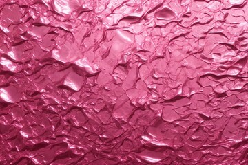 Obraz premium Pink Foil Texture, Pink Foil Texture, Foil Texture, Foil Background, Pink Texture, AI Generative