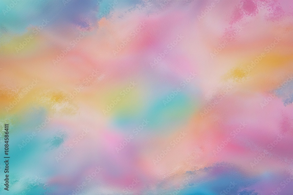 Poster textured pastel gradient background with smooth color transition and artistic charm