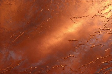 Copper Metal Texture, Copper Metallic Texture, Metallic Texture, Metal Background, Copper Texture, AI Generative