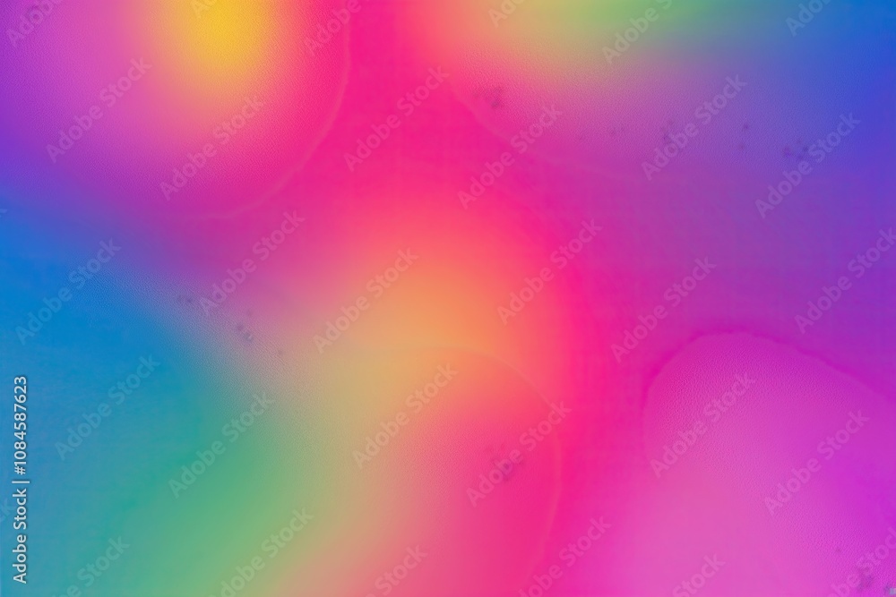 Aufkleber vibrant neon gradient abstract background featuring soft textures and color blending effects