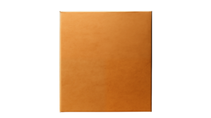 Upright tall cardboard box, ideal for packaging, moving, or storing large household or office items, isolated on transparent background.