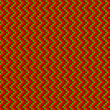 Holiday Squares Yuletide Christmas Kwanzaa Happy Holidays Jagged Wave Pattern 1145