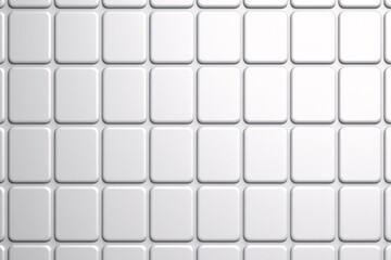 Fototapeta premium White 3D Geometric Pattern Background, 3D Abstract Geometric Wallpaper, Modern Wall Texture Design Background, white abstract geometric pattern, AI Generative