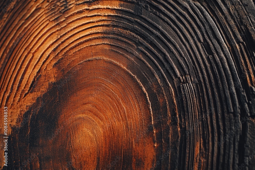 Poster a close-up shot of a wooden surface showing its natural grain pattern