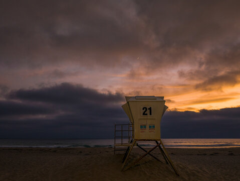 Lifeguard Tower on the beach