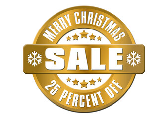 25-percent-off-Ho-Ho-Ho-Merry-Christmas-SALE-gold-sticker