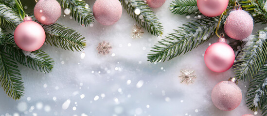 A Christmas tree with a gold ornament hanging from it