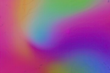 Obraz premium Vibrant Neon Acid Gradient Abstract Background with Smooth Texture and Color Blending Effects