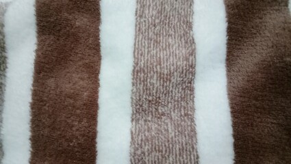 brown texture,Abstract background texture of three different colored towel cloth 