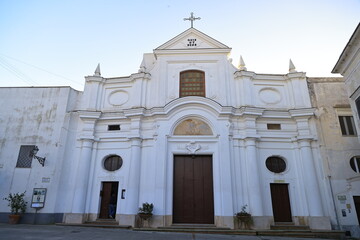 Fototapeta premium church of san michele, anacapri, italy