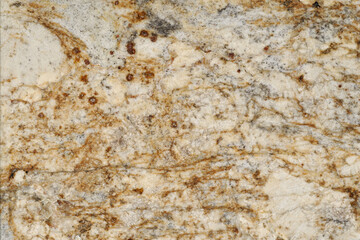 Typhoon granite, white and light brown, polished and waxed, ideal for kitchen floors and countertops