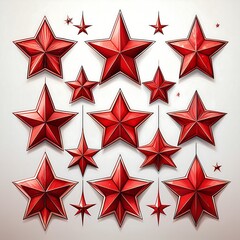 Obraz premium seamless star pattern