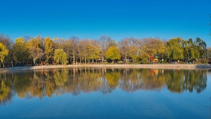 Olimpia Park in Ploiesti, Children's play game
