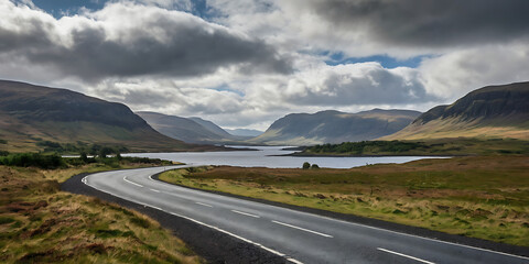 Adventure travel photography in diverse travel destinations, created by Generative AI