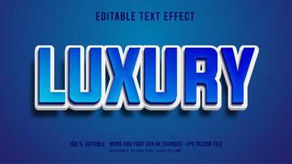 luxury editable text effect