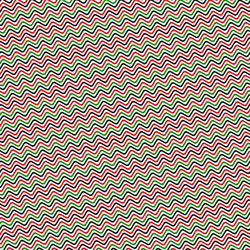 Holiday Waves Yuletide Christmas Kwanzaa Happy Holidays Jagged Wave Pattern 1154