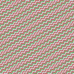 Holiday Waves Yuletide Christmas Kwanzaa Happy Holidays Jagged Wave Pattern 1155