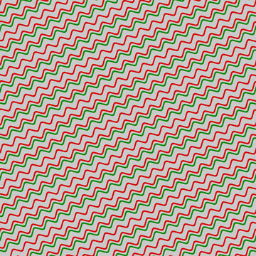 Holiday Waves Yuletide Christmas Kwanzaa Happy Holidays Jagged Wave Pattern 1155