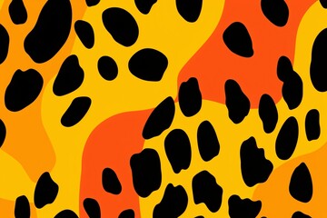Obraz premium Cheetah Skin Background, Cheetah Skin Pattern, Cheetah Spots Pattern, Cheetah Skin Texture, Animals Skin Background, Cheetah Skin Print, AI Generative