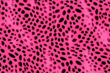 Obraz premium Pink leopard Skin Background, Pink leopard Skin Pattern, Pink leopard Spots Pattern, Pink leopard Skin Texture, Animals Skin Background, Pink leopard Skin Print, AI Generative