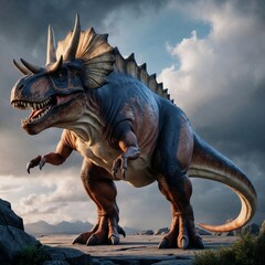 Fototapeta premium tyrannosaurus rex dinosaur 3d render (T-Rex)