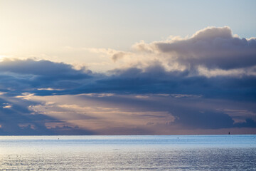 Serene Sunrise Over Victoria Vancouver Island BC Coastline