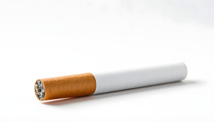 cigarette isolated on a white background with clipping path isolated with white highlights, png