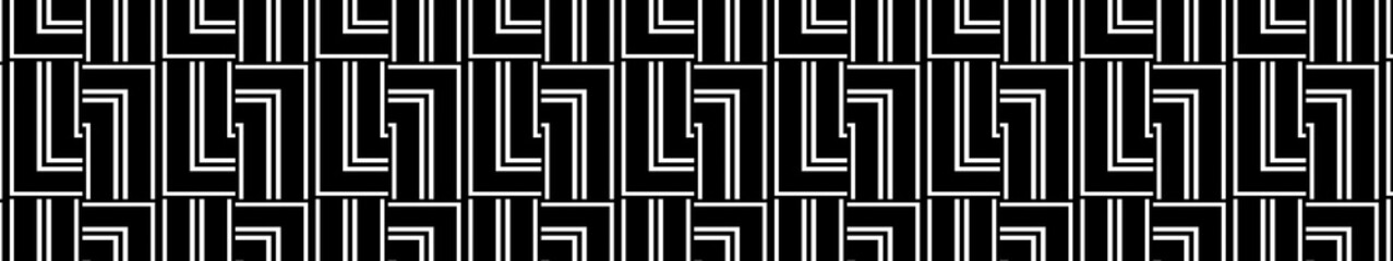 Black and white shapes.Abstract background for wide screens. Wallpaper 5760x1080.