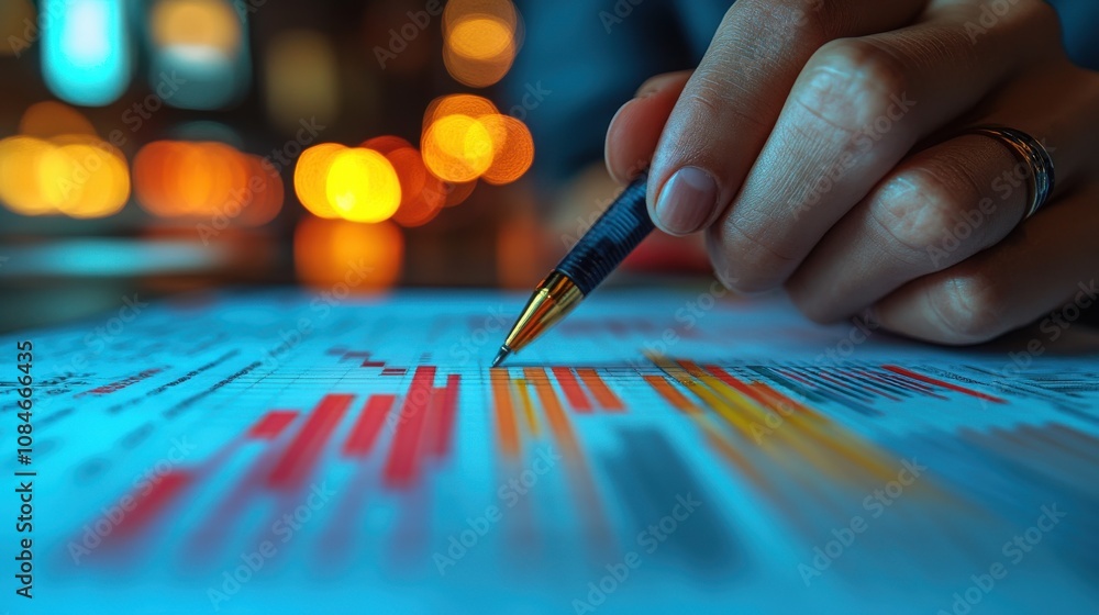 Poster accountant audit documents quality assessment management with a checklist business document evaluati