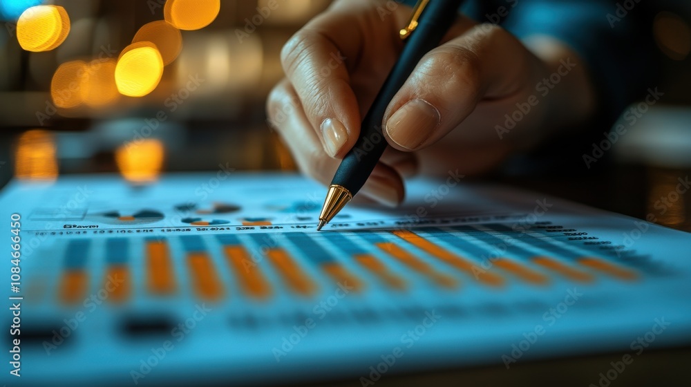 Poster accountant audit documents quality assessment management with a checklist business document evaluati