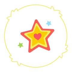 Care Bears Belly Badges Bundle clipart design Cute kawaii Cartoon 